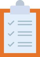 Checklist icon image. Suitable for mobile apps, web apps and print media. vector