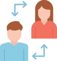 Change icon image. Suitable for mobile apps, web apps and print media. vector
