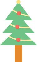 Christmas Tree icon image. Suitable for mobile apps, web apps and print media. vector