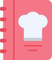 Cookbook icon image. Suitable for mobile apps, web apps and print media. vector