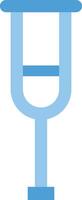 Crutch icon image. Suitable for mobile apps, web apps and print media. vector