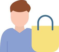 Customer icon image. Suitable for mobile apps, web apps and print media. vector