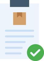 Delivery File icon image. Suitable for mobile apps, web apps and print media. vector