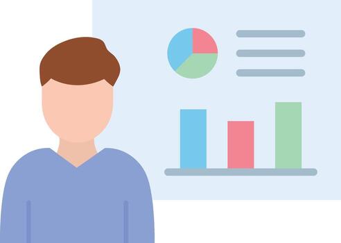 Explain icon image. Suitable for mobile apps, web apps and print media. vector