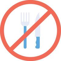 Fasting icon image. Suitable for mobile apps, web apps and print media. vector
