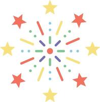Fireworks icon image. Suitable for mobile apps, web apps and print media. vector