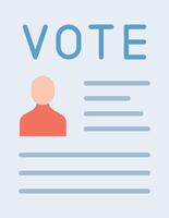 Flyer icon image. Suitable for mobile apps, web apps and print media. vector