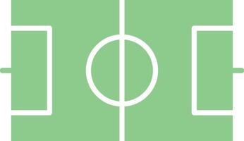 Football Field icon image. Suitable for mobile apps, web apps and print media. vector