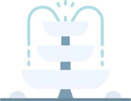 Fountain icon image. Suitable for mobile apps, web apps and print media. vector