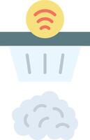 Gas Detector icon image. Suitable for mobile apps, web apps and print media. vector