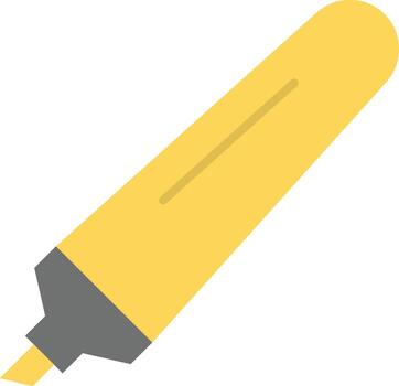 Highlighter icon image. Suitable for mobile apps, web apps and print media. vector
