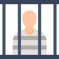 Jail icon image. Suitable for mobile apps, web apps and print media. vector
