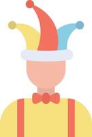 Joker icon image. Suitable for mobile apps, web apps and print media. vector