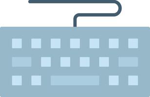Keyboard icon image. Suitable for mobile apps, web apps and print media. vector