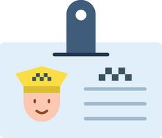 License icon image. Suitable for mobile apps, web apps and print media. vector