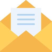 Mail icon image. Suitable for mobile apps, web apps and print media. vector
