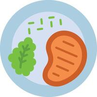 Meal icon image. Suitable for mobile apps, web apps and print media. vector