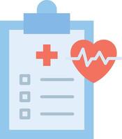 Medical Report icon image. Suitable for mobile apps, web apps and print media. vector