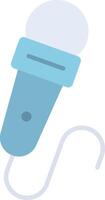 Microphone icon image. Suitable for mobile apps, web apps and print media. vector