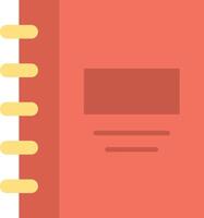 Notebook icon image. Suitable for mobile apps, web apps and print media. vector