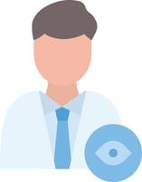 Oculist icon image. Suitable for mobile apps, web apps and print media. vector