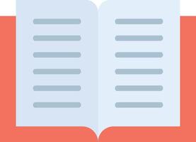 Open Book icon image. Suitable for mobile apps, web apps and print media. vector