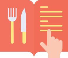 Order Food icon image. Suitable for mobile apps, web apps and print media. vector
