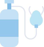 Oxygen Tank icon image. Suitable for mobile apps, web apps and print media. vector