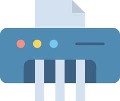 Paper Shredder icon image. Suitable for mobile apps, web apps and print media. vector