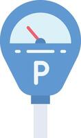 Parking Meter icon image. Suitable for mobile apps, web apps and print media. vector
