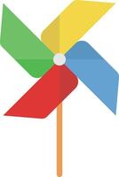 Pinwheel icon image. Suitable for mobile apps, web apps and print media. vector