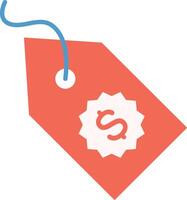 Price Tag icon image. Suitable for mobile apps, web apps and print media. vector