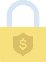 Secured Loan icon image. Suitable for mobile apps, web apps and print media. vector