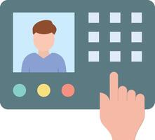 Security System icon image. Suitable for mobile apps, web apps and print media. vector