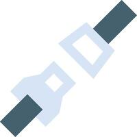 Seat Belt icon image. Suitable for mobile apps, web apps and print media. vector