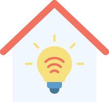 Smart Lighting icon image. Suitable for mobile apps, web apps and print media. vector