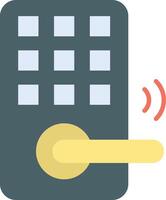 Smart Lock icon image. Suitable for mobile apps, web apps and print media. vector