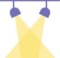 Spotlight icon image. Suitable for mobile apps, web apps and print media. vector