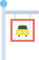 Taxi Signal icon image. Suitable for mobile apps, web apps and print media. vector