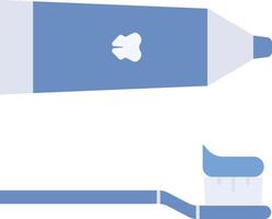 Toothpaste icon image. Suitable for mobile apps, web apps and print media. vector