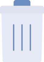 Trash Bin icon image. Suitable for mobile apps, web apps and print media. vector