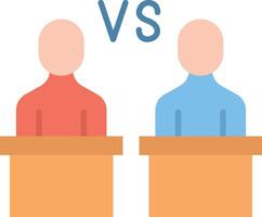 Versus icon image. Suitable for mobile apps, web apps and print media. vector