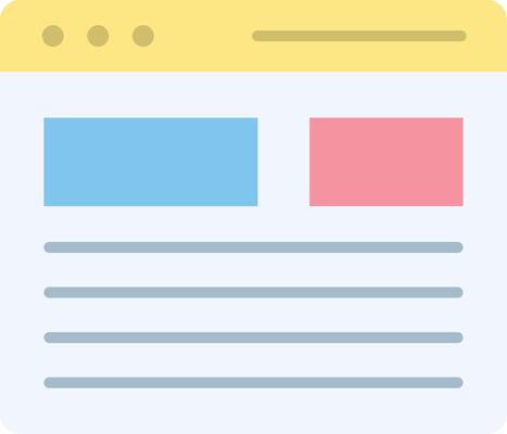 Vision icon image. Suitable for mobile apps, web apps and print media.