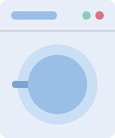 Washing Machine icon image. Suitable for mobile apps, web apps and print media. vector