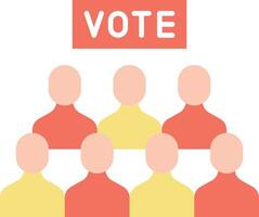 Voters icon image. Suitable for mobile apps, web apps and print media. vector