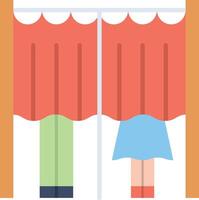 Voting Booth icon image. Suitable for mobile apps, web apps and print media. vector