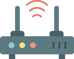 Wifi Router icon image. Suitable for mobile apps, web apps and print media. vector