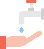 Wudu icon image. Suitable for mobile apps, web apps and print media. vector
