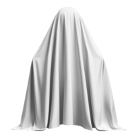 Mysterious White Figure Covered with a Sheet Isolated png