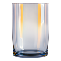 Clear Glass with Reflections and Subtle Color Highlights png